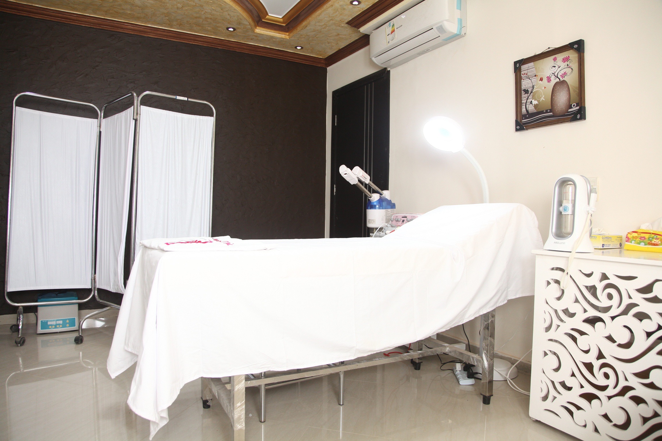 Jothen Pyramids - Candela GentleLase Pro laser hair removal equipment setup